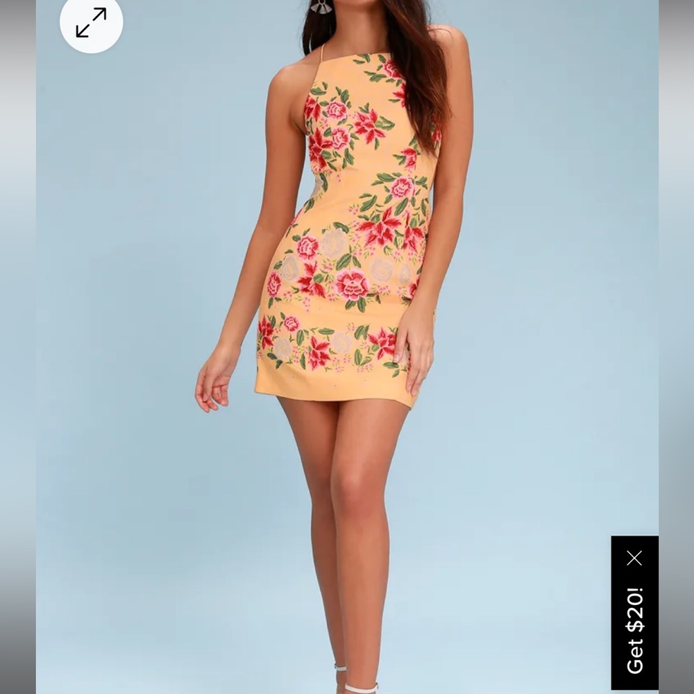 Floral minidress